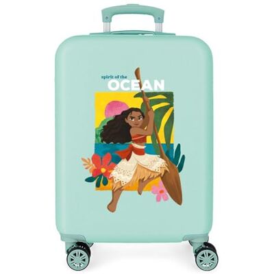 Disney Joumma Vaiana Sea Vibes Valise de cabine rigide en ABS avec fermeture à combinaison latérale 34 l 2,6 kg 4 roues doubles Bleu 38 x 55 x 20 cm Disney Joumma Vaiana Sea Vibes Valise de cabine rigide en ABS avec fermeture à combinaison latérale 34 l 2,6 kg 4 roues doubles Bleu 38 x 55 x 20 cm