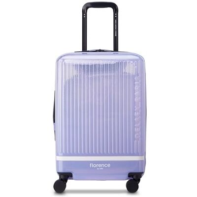 florence by mills Gotta Glow Uittrekbare harde koffer met zwenkwielen voor dames, 50,8 cm, paars, doorschijnend, Carry-On 50,8 cm, Gotta Glow, harde schaal, uitbreidbaar, inclusief florence by mills Gotta Glow Uittrekbare harde koffer met zwenkwielen voor dames, 50,8 cm, paars, doorschijnend, Carry-On 50,8 cm, Gotta Glow, harde schaal, uitbreidbaar, inclusief