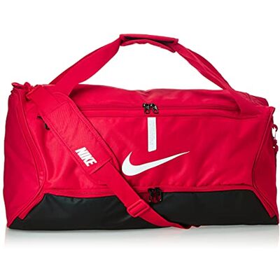 Nike CU8090-657 DUFFEL (MEDIUM) ACADEMY TEAM Gym Bag Unisexe Rouge/noir uni Nike CU8090-657 DUFFEL (MEDIUM) ACADEMY TEAM Gym Bag Unisexe Rouge/noir uni