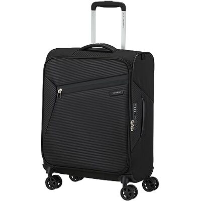 Samsonite Litebeam EasyJet Upright S, 35 x 20 x 45 cm, 26 l, 1,60 kg, handbagage, vliegtuig Upright S, voor onder de stoel, Zwart Zwart, zachte koffer, 55H x 40W x 20D cm, 39 L, 1.8 kg, met TSA-slot en van gerecyclede materialen Samsonite Litebeam EasyJet Upright S, 35 x 20 x 45 cm, 26 l, 1,60 kg, handbagage, vliegtuig Upright S, voor onder de stoel, Zwart Zwart, zachte koffer, 55H x 40W x 20D cm, 39 L, 1.8 kg, met TSA-slot en van gerecyclede materialen