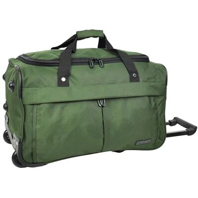 A1 FASHION GOODS Darwin Lichte reistas met wieltjes draagtas cabine sport weekendtas, Groen, Reistas A1 FASHION GOODS Darwin Lichte reistas met wieltjes draagtas cabine sport weekendtas, Groen, Reistas