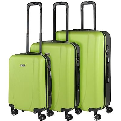 ITACA trolley koffers, ABS Harde buitenbekleding, bestendig en licht. Telescopische handgreep, 2 handvatten, 4 wielen. Geïntegreerd slot. Lage kosten, klein, gemiddeld, groot ITACA trolley koffers, ABS Harde buitenbekleding, bestendig en licht. Telescopische handgreep, 2 handvatten, 4 wielen. Geïntegreerd slot. Lage kosten, klein, gemiddeld, groot
