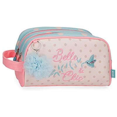 Enso Belle en chique, Meerkleurig, 26 cm, Toilettas met dubbele verpakking. Enso Belle en chique, Meerkleurig, 26 cm, Toilettas met dubbele verpakking.