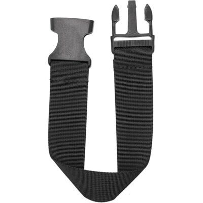 Qintreesify Zwarte draagbare riemverlenging voor heuptas, riemverlenging voor heuptas, universeel, bagage en reisuitrusting, zwart, één maat Qintreesify Zwarte draagbare riemverlenging voor heuptas, riemverlenging voor heuptas, universeel, bagage en reisuitrusting, zwart, één maat