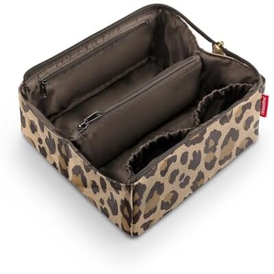 reisenthel Leo Macchiato opvouwbare tas Boxy Cosmetic-Case: optimale reisgenoot met veel opbergruimte. 2 binnenvakken: voor meer orde reisenthel Leo Macchiato opvouwbare tas Boxy Cosmetic-Case: optimale reisgenoot met veel opbergruimte. 2 binnenvakken: voor meer orde