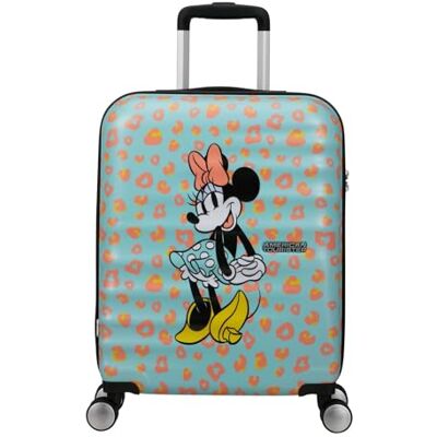 American Tourister Wavebreaker Disney Handbagagekoffer 55 x 40 x 20 cm, Hardshell Koffer, Cabine Trolley voor Ryanair & de Meeste Luchtvaartmaatschappijen Minnie Pastel Dots American Tourister Wavebreaker Disney Handbagagekoffer 55 x 40 x 20 cm, Hardshell Koffer, Cabine Trolley voor Ryanair & de Meeste Luchtvaartmaatschappijen Minnie Pastel Dots