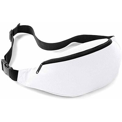 BagBase Bag Base Heuptas BG42 Unisex Kleur Wit BagBase Bag Base Heuptas BG42 Unisex Kleur Wit