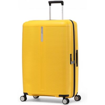 Eminent Finno Grote Koffer 77x51x30, Uitbreidbaar, Hardcase, 4 Wielen, Licht, TSA Slot, 158 cm, 3,9 kg, 110L, Trolley Reiskoffer Ruimbagage Vakantie Geel Eminent Finno Grote Koffer 77x51x30, Uitbreidbaar, Hardcase, 4 Wielen, Licht, TSA Slot, 158 cm, 3,9 kg, 110L, Trolley Reiskoffer Ruimbagage Vakantie Geel