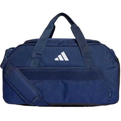 Adidas Tiro League Duffel Bag, Team Navy Blue 2 / Zwart/Wit, S Adidas Tiro League Duffel Bag, Team Navy Blue 2 / Zwart/Wit, S