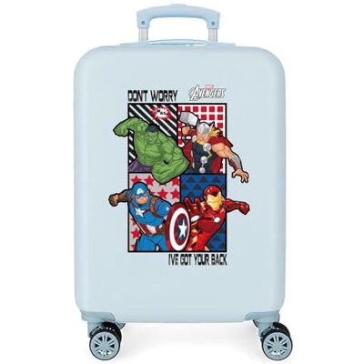 Marvel All Avengers cabinebagage, blauw, 38 x 55 x 20 cm, azuurblauw, 38 x 55 x 20 cm, cabinetas, Azur, Handtas Marvel All Avengers cabinebagage, blauw, 38 x 55 x 20 cm, azuurblauw, 38 x 55 x 20 cm, cabinetas, Azur, Handtas