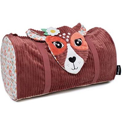 Les Déglingos Weekendtas voor op reis Melimelos la biche -reizen, baby en baby Ideaal voor meisjes en jongens 48 cm Terracotta Les Déglingos Weekendtas voor op reis Melimelos la biche -reizen, baby en baby Ideaal voor meisjes en jongens 48 cm Terracotta