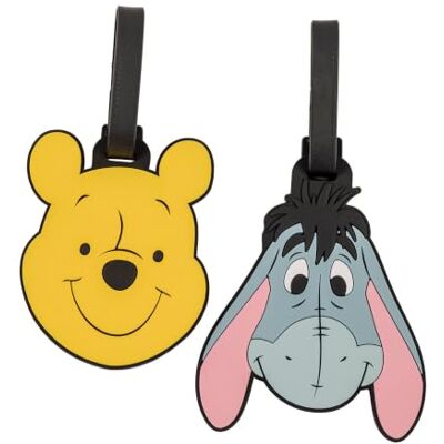 Disney Peers Hardy bagagelabels Winnie de Poeh, 2 stuks Disney Peers Hardy bagagelabels Winnie de Poeh, 2 stuks