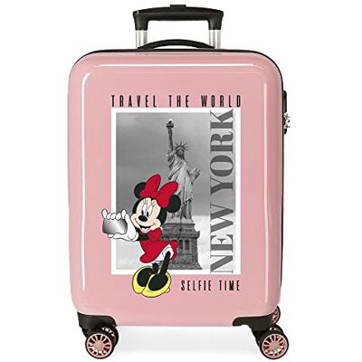Disney Mickey & Minnie Trip To... kofferset, eenheidsmaat, New York, Talla única, cabinekoffer, New York, Handbagage Disney Mickey & Minnie Trip To... kofferset, eenheidsmaat, New York, Talla única, cabinekoffer, New York, Handbagage