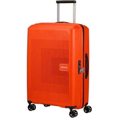 American Tourister Aerostep Spinner M, uitbreidbare hoes, 67 cm, 66,5/72,5 l, oranje (fel oranje) American Tourister Aerostep Spinner M, uitbreidbare hoes, 67 cm, 66,5/72,5 l, oranje (fel oranje)