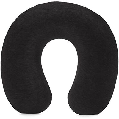 Basics Nekkussen van traagschuim, zwart., Noir Basics Nekkussen van traagschuim, zwart., Noir