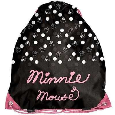 PASO Schoenen School Minnie Mouse zwart en roze, zwart, 38 x 34 cm, designer, zwart., Ontwerper PASO Schoenen School Minnie Mouse zwart en roze, zwart, 38 x 34 cm, designer, zwart., Ontwerper
