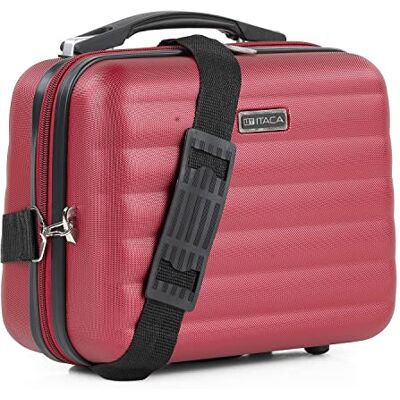 ITACA Reiskoffer met 4 wielen, trolley 55/65/75 cm en lichte, rekbare ABS-tas. 3 kleine, middelgrote 71200, Bordeaux ITACA Reiskoffer met 4 wielen, trolley 55/65/75 cm en lichte, rekbare ABS-tas. 3 kleine, middelgrote 71200, Bordeaux