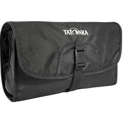 Tatonka Small Travelcare Toilettas om op te hangen, plat met vakken en spiegel, zwart, 25 x 17 x 4 cm Tatonka Small Travelcare Toilettas om op te hangen, plat met vakken en spiegel, zwart, 25 x 17 x 4 cm
