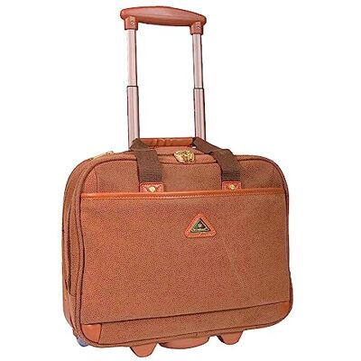 A1 FASHION GOODS Executive A04021 Zakelijke Reistas met wieltjes Camel Rood, Camel, L: 40 x H: 32 x B: 12 cm, Driver Case A1 FASHION GOODS Executive A04021 Zakelijke Reistas met wieltjes Camel Rood, Camel, L: 40 x H: 32 x B: 12 cm, Driver Case