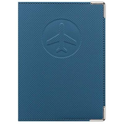 Color Pop ® Paspoortbeschermer Duitsland Quick Exit Etui voor de Reispass, Blauw, klassiek Color Pop ® Paspoortbeschermer Duitsland Quick Exit Etui voor de Reispass, Blauw, klassiek
