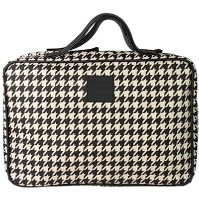 Tender Love + Carry Ultieme collectie reistassen stijlvolle en functionele organisatoren voor elke reis, beige en zwart., Houndstooth Tender Love + Carry Ultieme collectie reistassen stijlvolle en functionele organisatoren voor elke reis, beige en zwart., Houndstooth