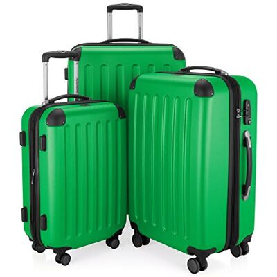 Hauptstadtkoffer Alex – handkoffer, zwart, glanzend, TSA, Apple Groen Hauptstadtkoffer Alex – handkoffer, zwart, glanzend, TSA, Apple Groen