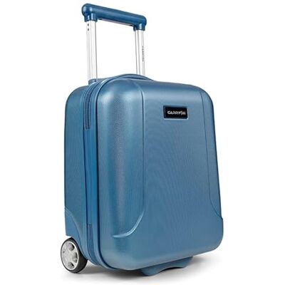 CarryOn Skyhopper Underseat – koffer onder de zitting 40 x 30 x 20 cm – handbagage 19 liter, handbagage 2 wielen (blauw, mini) CarryOn Skyhopper Underseat – koffer onder de zitting 40 x 30 x 20 cm – handbagage 19 liter, handbagage 2 wielen (blauw, mini)