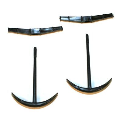 Billing Boats Factuur voor boten, 45 x 50 mm, kunststof, kroon, anker Billing Boats Factuur voor boten, 45 x 50 mm, kunststof, kroon, anker