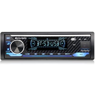 Caliber 1DIN Bluetooth autoradio, DAB+/FM-tuner, 4 x 100 W, USB/Micro SD, 2,1 A oplaadfunctie, AUX-ingang, handsfree-set, externe microfoon, RCA-uitgang, MP3/WMA-lichtshow Caliber 1DIN Bluetooth autoradio, DAB+/FM-tuner, 4 x 100 W, USB/Micro SD, 2,1 A oplaadfunctie, AUX-ingang, handsfree-set, externe microfoon, RCA-uitgang, MP3/WMA-lichtshow