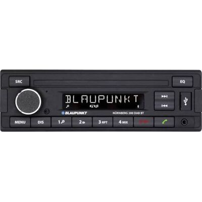 Blaupunkt Nurnberg 200 Dab BT autoradio 1 DIN, Dab+, RDS-tuner, Bluetooth, handsfree, USB/AUX-ingang Blaupunkt Nurnberg 200 Dab BT autoradio 1 DIN, Dab+, RDS-tuner, Bluetooth, handsfree, USB/AUX-ingang