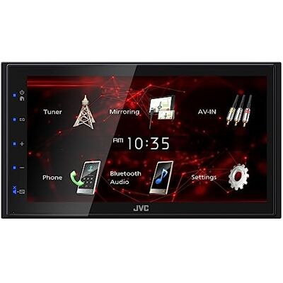 JVC KW-M180BT DMR 6,8" capacitief touchscreen stereo auto audio JVC KW-M180BT DMR 6,8" capacitief touchscreen stereo auto audio