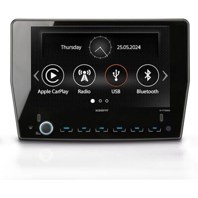 XZENT X-F285 Autoradio compatibel met Ford Transit, multimediasysteem/multimediacentrum met 9 inch touchscreen, Apple CarPlay, DAB+, voor camper met vaste montage, Navi uitbreidbaar XZENT X-F285 Autoradio compatibel met Ford Transit, multimediasysteem/multimediacentrum met 9 inch touchscreen, Apple CarPlay, DAB+, voor camper met vaste montage, Navi uitbreidbaar