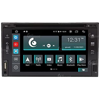 Jf Sound car audio system Universele auto-radio, 2 Din, DVD, Android, GPS, Bluetooth, WLAN, USB, Full HD, touchscreen, display, 6,2 inch, Easyconnect processor 8 Core spraakbesturing Jf Sound car audio system Universele auto-radio, 2 Din, DVD, Android, GPS, Bluetooth, WLAN, USB, Full HD, touchscreen, display, 6,2 inch, Easyconnect processor 8 Core spraakbesturing