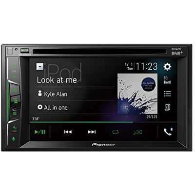 Pioneer AVH-A3200DAB 2-DIN-multimediaspeler, 6,2-inch ClearType-touchscreen, smartphone-aansluiting, USB, DAB/DAB+ digitale radio, Bluetooth, 13-bands grafische equalizer Pioneer AVH-A3200DAB 2-DIN-multimediaspeler, 6,2-inch ClearType-touchscreen, smartphone-aansluiting, USB, DAB/DAB+ digitale radio, Bluetooth, 13-bands grafische equalizer