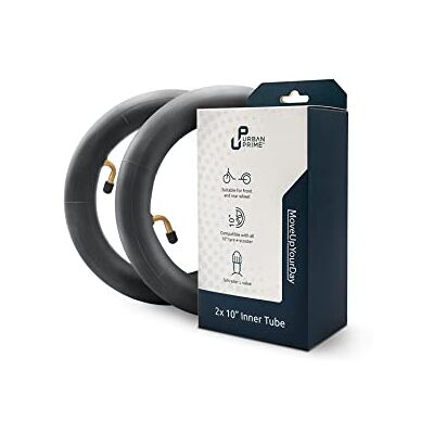 PRiME Inner Tube 10 inch X2 binnenbandset voor elektrische steps, 25,4 cm uniseks volwassenen, zwart PRiME Inner Tube 10 inch X2 binnenbandset voor elektrische steps, 25,4 cm uniseks volwassenen, zwart