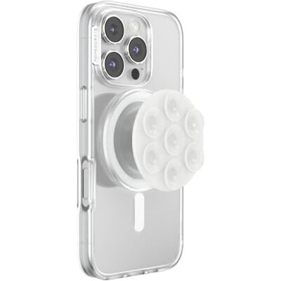 PopSockets MagSafe telefoongreep, magnetische houder transparant PopSockets MagSafe telefoongreep, magnetische houder transparant
