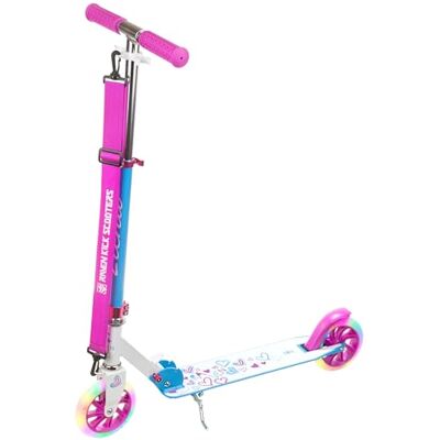 Raven Step voor kinderen, volwassenen step Freestyle step opvouwbaar, ABEC-9 kogellagers, 4-voudig verstelbaar stuur Raven Step voor kinderen, volwassenen step Freestyle step opvouwbaar, ABEC-9 kogellagers, 4-voudig verstelbaar stuur