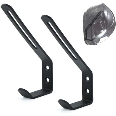 mimzemamz Motorhelm Wandhouder 2 Stuks Motorfiets Haak Roestvrij Staal Motorhelm Hangende Motorfiets Helm Jas Zwart mimzemamz Motorhelm Wandhouder 2 Stuks Motorfiets Haak Roestvrij Staal Motorhelm Hangende Motorfiets Helm Jas Zwart