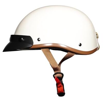 LIONCIANO Motorhelm voor volwassenen, open helm, ABS 709 gecombineerd met EPS, kingesp met snelsluiting. Geschikt voor scooter bromfiets chopper LIONCIANO Motorhelm voor volwassenen, open helm, ABS 709 gecombineerd met EPS, kingesp met snelsluiting. Geschikt voor scooter bromfiets chopper