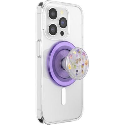 PopSockets MagSafe telefoongreep, magnetische houder paarse velden PopSockets MagSafe telefoongreep, magnetische houder paarse velden