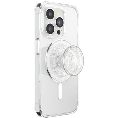 PopSockets MagSafe telefoongreep, magnetische houder Kanten Kleedje PopSockets MagSafe telefoongreep, magnetische houder Kanten Kleedje