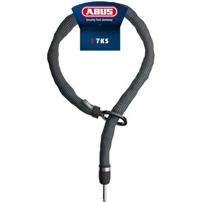 ABUS ADAPTOR CHAIN Superior 7KS ketting, 100 cm, zwart Inzetketting voor frameslot, 7 mm gehard staal, compatibel ABUS ADAPTOR CHAIN Superior 7KS ketting, 100 cm, zwart Inzetketting voor frameslot, 7 mm gehard staal, compatibel