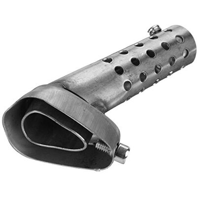 Alamor Motorfiets Uitlaat Kan DB Killer Stille Muffler Universele Verstelbare Pijp Alamor Motorfiets Uitlaat Kan DB Killer Stille Muffler Universele Verstelbare Pijp