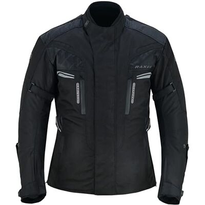 RAXUS THUNDER Motorjas voor heren, winter, 3/4, waterdicht, CE-goedgekeurd M RAXUS THUNDER Motorjas voor heren, winter, 3/4, waterdicht, CE-goedgekeurd M