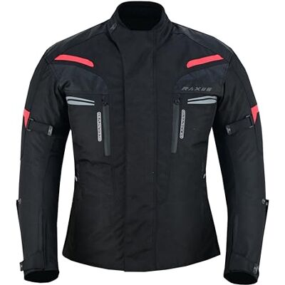 RAXUS THUNDER Motorjas voor heren, winter, 3/4, waterdicht, CE-goedgekeurd M RAXUS THUNDER Motorjas voor heren, winter, 3/4, waterdicht, CE-goedgekeurd M