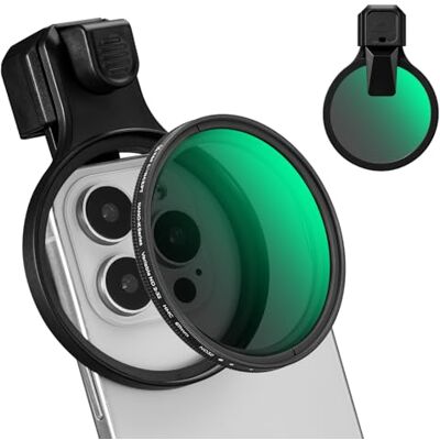 K&F CONCEPT ND2-32 67 mm telefoonlensfilterset Meerlaags neutraal dichtheidsfilter compatibel met iPhone 17/16/15/14/13/12, 16/15/14/13/12 Pro/Pro Max, Samsung FP102 K&F CONCEPT ND2-32 67 mm telefoonlensfilterset Meerlaags neutraal dichtheidsfilter compatibel met iPhone 17/16/15/14/13/12, 16/15/14/13/12 Pro/Pro Max, Samsung FP102