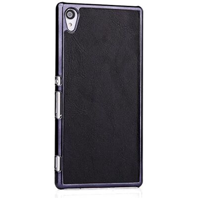 Puig LD Case A000308 leren beschermhoes voor Sony Xperia Z4, zwart Puig LD Case A000308 leren beschermhoes voor Sony Xperia Z4, zwart