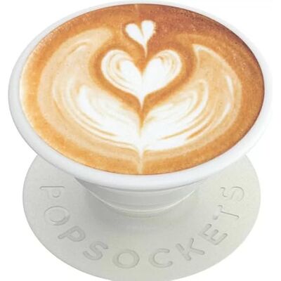 PopSockets PopGrip handgreep en houder voor mobiele telefoons A Latte Love PopSockets PopGrip handgreep en houder voor mobiele telefoons A Latte Love