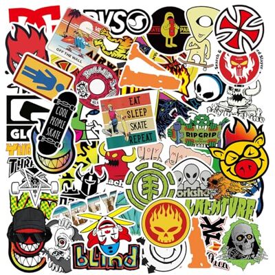 Kaderas 100 stuks waterdichte graffiti vinyl stickers voor skateboard, laptop, koffer, helm, motorfiets, auto, fiets Kaderas 100 stuks waterdichte graffiti vinyl stickers voor skateboard, laptop, koffer, helm, motorfiets, auto, fiets