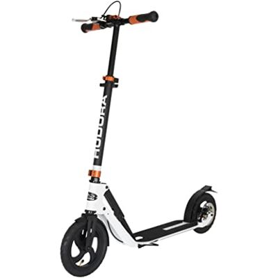 HUDORA BigWheel Air 230 Scooter – step met/zonder rem – stabiele step van aluminium met opblaasbare banden – in hoogte verstelbaar – ondersteunt een maximale belasting van 120 kg HUDORA BigWheel Air 230 Scooter – step met/zonder rem – stabiele step van aluminium met opblaasbare banden – in hoogte verstelbaar – ondersteunt een maximale belasting van 120 kg
